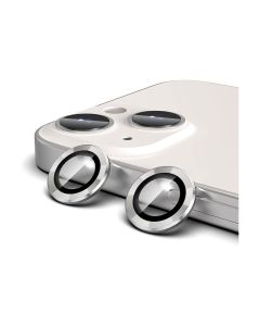 Devia Peak Series Lens Protector 2PCS for iPhone14 & 15 Plus & 14 Plus - Silver