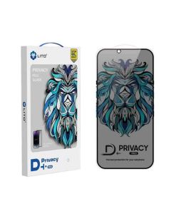 Lito Privacy Screen Protector D+ Clear Tempered Glass For iPhone 16 Pro Max