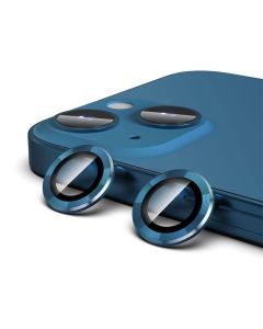 Alloy Glass Lens Protector For iPhone 13 /13 Mini - Blue