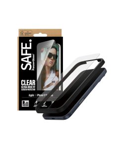 PanzerGlass® Screen Protector SAFE For iPhone 17 Pro Max | Ultra-Wide Fit With Easy Aligner - Clear