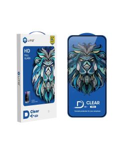 Lito D+ Pro High Definition Tempered Glass Screen Protector For iPhone 13/13 pro / 14 - Clear