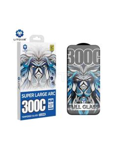 Lito 300c Super Large ARC Tempered Glass Screen Protector For iPhone 13/13 Pro / 14 - Clear