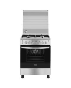 Zanussi Coolcast 4-Burner Cooker With Gas Oven And Hob - ZCG61296XA -  6465