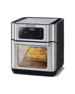 BLACK+DECKER Digital Air Fryer Oven 12L - Silver - Aof100-B5