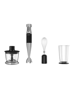 Tornado Hand Blender 1000W With Stainless Steel Whisk - Black - HB1000T