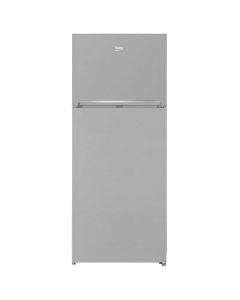 Beko Refrigerator No Frost 430 Liter Net 367 Liter 2 Doors - Silver - RDNE430K02DX