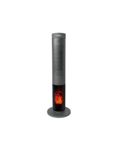 Tornado Ceramic Heater - 2000 Watt - 16 meter - Remote - Grey - TPH-2000DFG