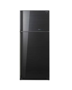شارب ثلاجة انفرتر ديجيتال  نوفروست 450 لتر- 2 باب زجاجى - أسود - موديل SJ-GV58A(BK)