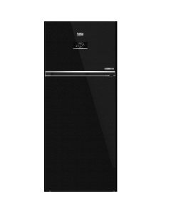 Beko Refrigerator 367 Liters Net - 420L Gross No Frost Inverter - Black - RDNE420K02DXITEGB
