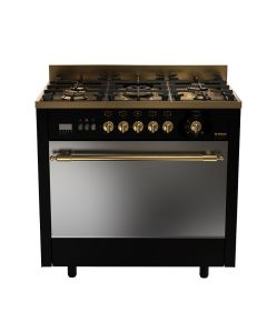 Fresh Gas Cooker 5 Burners 90cm Digital - Gold Profssional -90-10094