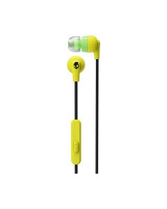 Skullcandy Inkd In-Ear Headphone With Mic - Electric Yellow