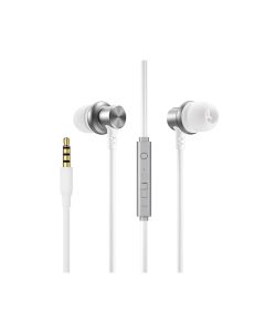 Joyroom JR EL115 Earphone - Silver (Warranty 3 Months )