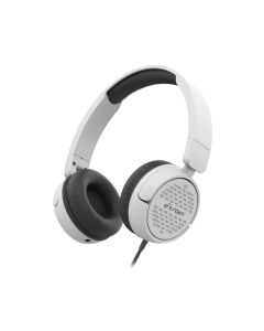 Etrain (HP63W) Wired Stereo Foldable Headphone With MIC 1.5M - White