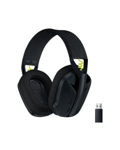Logitech G435 Lightspeed Wireless RGB Gaming Headset - EMEA - 981-001050 - Black