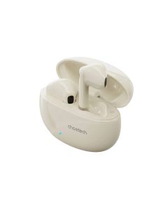 Choetech T24 True Wireless Earbuds Stereo Sound - Skin White