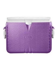 Tank Ice Box 45 Liter With Drain Tap Keeps Ice & Drinks Cold - Purple