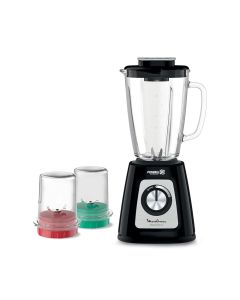 Moulinex - Blend force Blender 800 watt (glass jug) With Grinder + Moulinex Chopper - LM4358EG