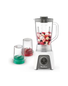 Moulinex - Blendeau Blender 450 Watt With Grinder + Moulinex Chopper - LM2C3126