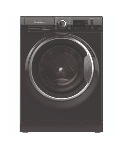 Ariston Washing Machine 8 Kg Front Load Inverter Motor - Black - NM11 823 BS EG