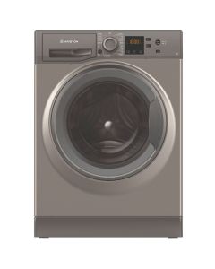 Ariston Washing Machine 7 Kg Front load Digital 1200 RPM - Silver - NS723UGGEG