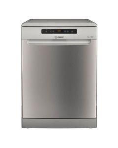 Indesit Freestanding Dishwasher 60 cm - 14 Persons - 8 Programs -  Grey - DFO 3C23 AX