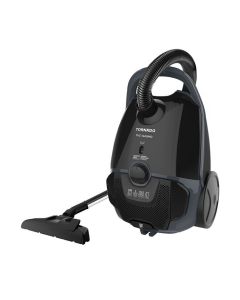 Tornado Vacuum Cleaner 1600 Watt HEPA Filter - Black x Grey -TVC-1600MG