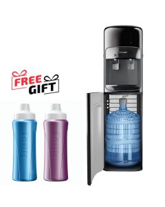 Koldair Bottom Loading Water Dispenser 2 Taps - Hot & Cold - Black - KWDB Type A