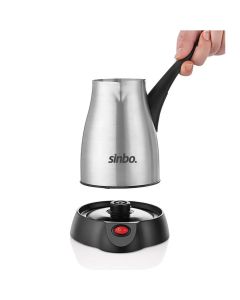 Sinbo Turkish Coffee Maker 0.4 Liter 1000 Watt - Inox - SCM-2957