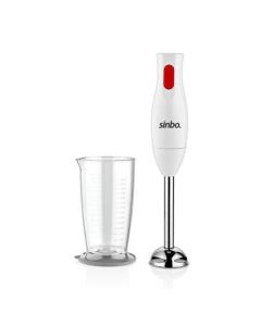 Sinbo Hand Blender with Beaker 700ml 350 Watt - White - SHB 3102