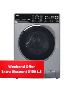 Zanussi Steammax Washing Machine 8Kg Front Loading - Silver - ZWF8221SL7 - 9419