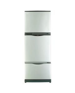 Toshiba Refrigerator No Frost 351 Liter 3 Door - Silver - GR-EFV45-SL