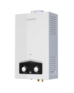 Tornado Gas Water Heater 10 Liter - Digital - Petroleum Gas - White - GHM-C10CTE-W