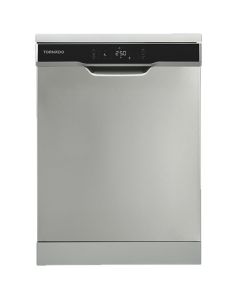 Tornado Dishwasher 15 Person - 60 cm - Digital - 8 Programs - Inox - TDV-FN158COX