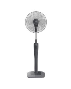 Tornado Stand Fan 16 Inch, 4 Blades , 3 Speeds Without Remote Control - Grey - TSF-74G