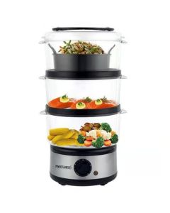 Media Tech Food Steamer 500W 3 Layers - MT-FS88