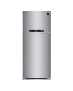 Sharp Refrigerator No frost 450 liters Digital - Inverter - Dark stainless steel - SJ-PV58G-DST