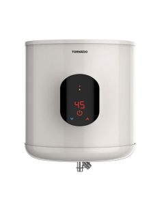 Tornado Electric Water Heater 35L With Digital Screen - Off White - EWH-S35CSE-F