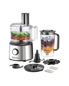 BLACK+DECKER Food Processor 750W - Stainless Steel - FX760SB-B5