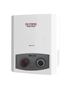 Olympic Electric HeroFlow 6 Gas Water Heater 6 Liters - White and Grey - 5585