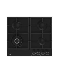 Beko Gas Built-In Hob 4 Burners - Black - HIAW 64225 BX