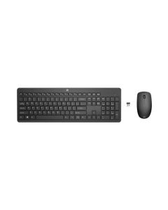 HP Wireless Keyboard & Mouse 230-18H24AA#ABV - Black