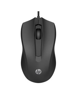 HP Wired Mouse 100 - 6VY96AA#ABB - Black