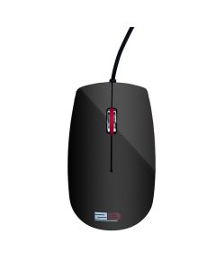 2B (MO16R) Optical wired mouse, Piano finishing - Red * Black