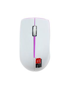 2B (MO33P) 2.4G Wireless Mouse - Pink With White Cover