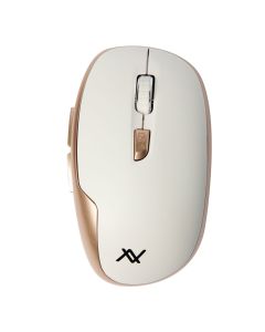 L'AVVENTO (MO34W) 2.4GHz Wireless Mouse - White*Gold