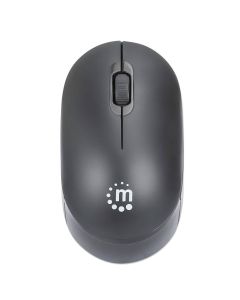 Manhattan Performance III Wireless Optical USB Mouse 1000 DPI - 190145 -  Black