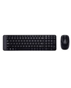 Logitech Wireless Combo Keyboard & Mouse MK220 - Black 