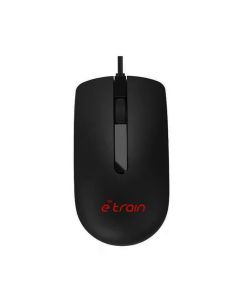 E-train (MO771) Wired Mouse - Black
