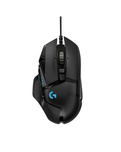 لوجيتك ماوس سلكي G502 HERO للألعاب موديل EWR2-910-005471 - أسود