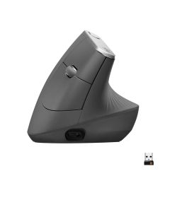 Logitech MX Vertical Advanced Ergonomic Mouse - 2.4GHZ - 910-005448 - Graphite